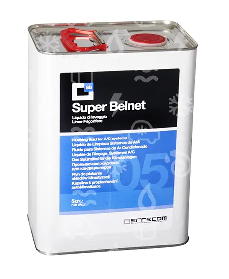 přípravek čistící, chladírenských okruhů, Flush, 5 l, nehořlavé SUPER BELNET